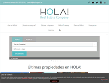 Tablet Screenshot of holaspain.es